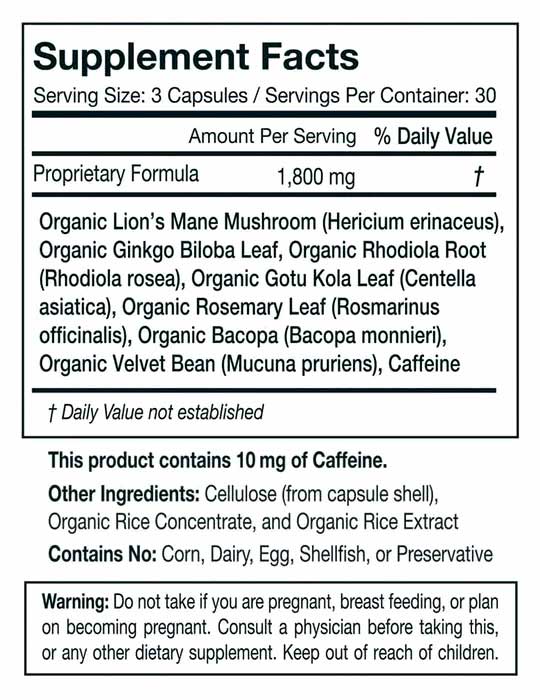 Nutrition Label