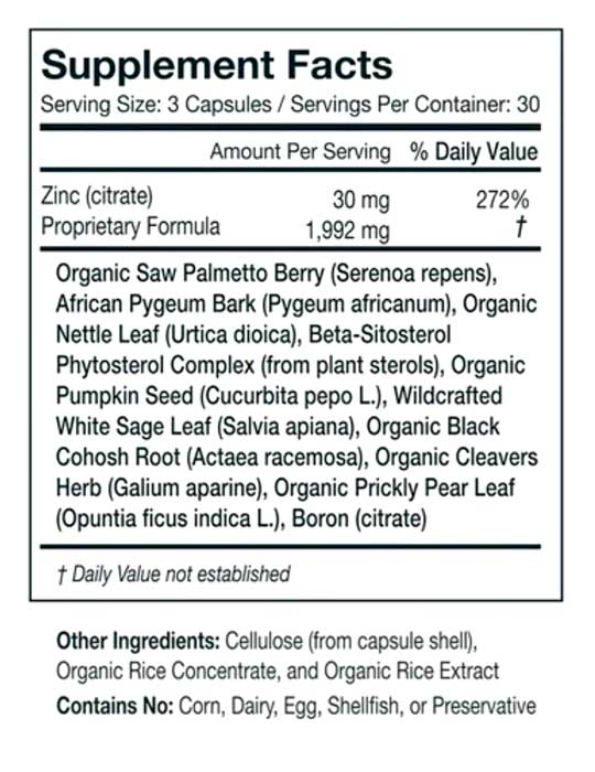 Nutrition Label